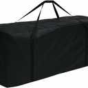 Outdoor Patio Cushion Storage Bags 68Inch Waterproof Extra Large Patio Furniture Cover Cushion Storage Bag with Handle and Zipper