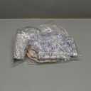 Lide Road Chinoiserie Wavy Party Supplies Tissue Wavy Paper Plates Napkins Cups 72PCS - Blue Floral Theme Disposable Tableware Set Serves 8 Guests