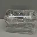 P&P CHEF Loaf Pan Set, 9 x 5 Inch Bread Pans, Stainless Steel Loaf Toast Baking Pans For Bread Meatloaf Lasagna Cake, Healthy & Non Toxic, Oven Safe& Easy Clean, (Silver, 4Pcs)