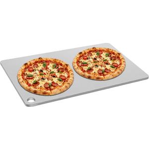 Pizza Steel for Oven & Grill 20"x14" Baking Steel 1/4'' Thick, 20"x14"x0.25''