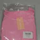 PLOKNRD Women's Casual Dress Summer Short Sleeve T-Shirt Dress Crew Neck Basic Dresses 2025 (Medium, Pink)