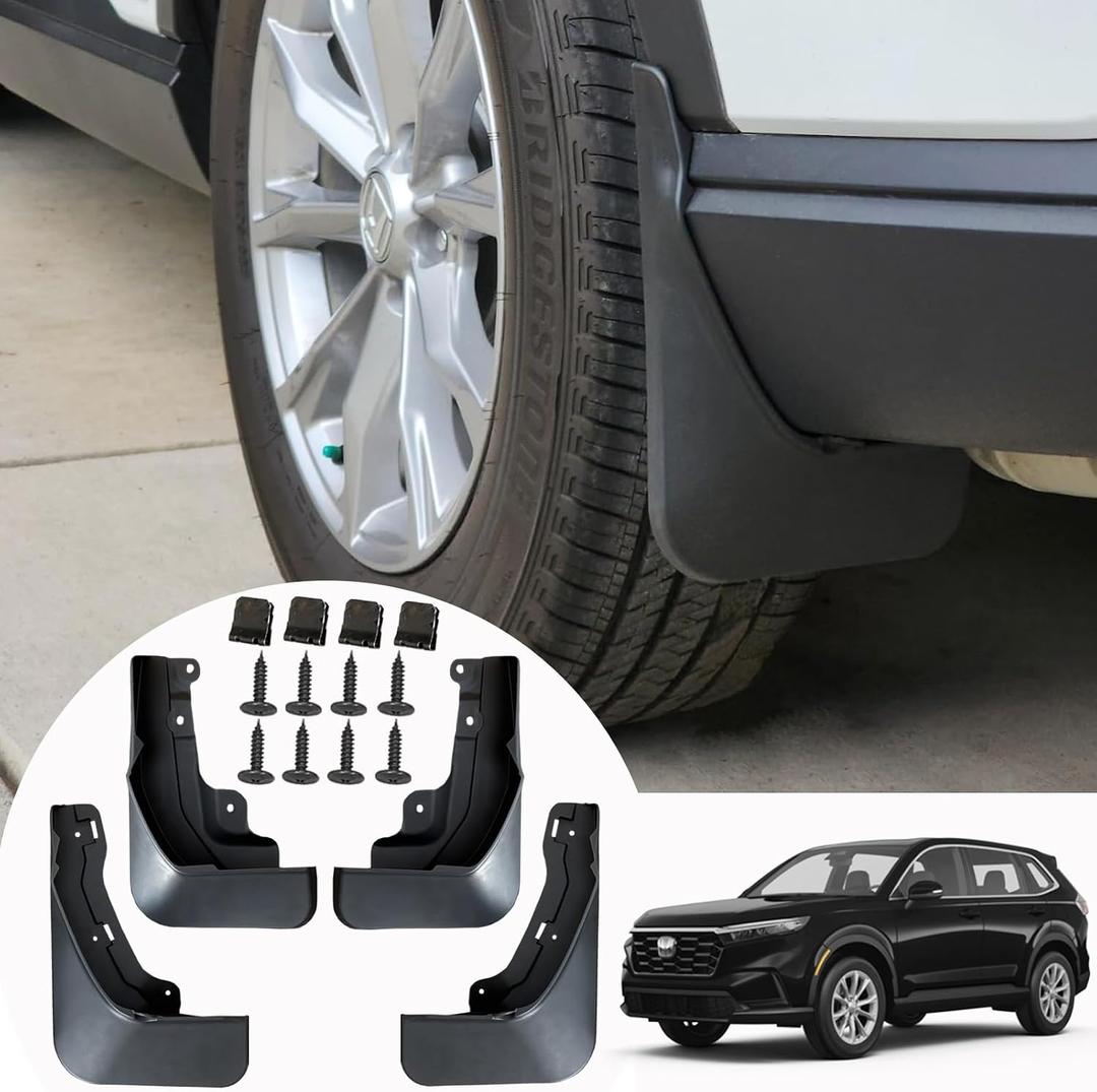 for Honda CRV 2023 2024 2025 2026 Splash Guard - Front & Rear Mud Flaps for Honda CR-V LX/EX/EXL 2023 2024 2025 2026 Exterior Accessories (Not for Hybrid)
