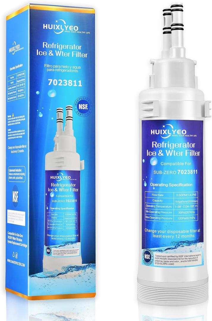 7023811 Water Filter Replacement Compatible with 7023811 Refrigerator Water Filter (1-Pack)