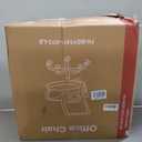 DUMOS Ergonomic Office Chair, Mid-Back Executive Desk Chair 2 Pack, 22.6" W x 23.62" D x 37.4" H