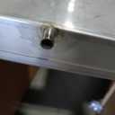 28 x 28 Stainless Steel Washing Machine Drip Pan: No-Rust Avoid Water Damage & Mold – Welded Corners Includes Drain Hole & Hose Adapter