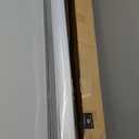 Zebra Roller Window Blinds,Custom Cut to Size,Roller Blinds Dual Layer Roller Shade Blinds, White,Fixed 72 InchesHigh,56 Inches Width