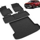 All Weather Car Floor Mats & Cargo Liner Set Fit for Hyundai Tucson Plug-in Hybrid 2022-2025 2026 Floor Liners Trunk Liner Tucson Plug-in Hybrid Cargo Mat Accessories Black