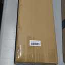 3.3FT Black Sturdy Non-Slip U-Shaped Safety Guardrail, Equipped with Decorative Cover, Retro Industrial Iron Handrail, Stylish & Safe Grab Bars, for Indoor and Outdoor Steps