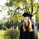 Newrara Graduation Gown Cap Tassel Set (Black, S)