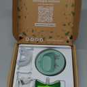 autobrush Kids Electric Toothbrush  Only ADA Accepted U-Shaped Toothbrush, Clinically Proven Up to 5.1X Better Cleaning, 30 Seconds, Full-Mouth 360 Coverage, LED Lights, Music, Ages 3-5, Dinosaur