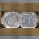 25 Pack Individual Cupcake Containers Plastic Cupcake Boxes Cupcake Holders Stackable Deep Dome Cupcake Carrier