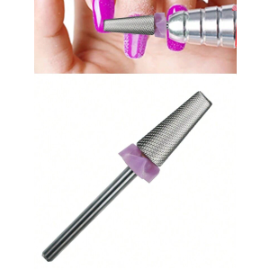 C & I 5 in 1 Nail Drill Bit, Cross & Slim Edition, Professional Nail Drills for Electric Manicure Drill Machine (Double Fine -XXF)