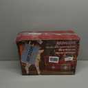 JOYIN Lighted Christmas Reindeer & Sleigh Set, 4FT Outdoor Christmas Decorations for Yard, Warm White LED Lights Xmas Yard Decor, 3D Deer with Ground Stakes for Lawn Garden Porch Holiday Front Door