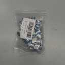 9708 Compression Spring, Small Springs, 0.091 GA x 11/16 inch x 1-1/4 inch, Silver, Durable Stainless Steel Construction, Sturdy, 8-Pack