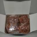 Hotop Soldering Iron Tip Cleaner Set Cleaning Wire and Brass Tip Kit Include 8 Pcs Brass Wire Cleaner and 1 Ball Shell Holder(Gold)