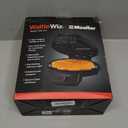 Mueller Heart 5 Waffle Maker, Norwegian Waffle Iron, Adjustable Browning Control & Nonstick, Cool Touch Handle, Easy to Clean, Small Kitchen Appliances