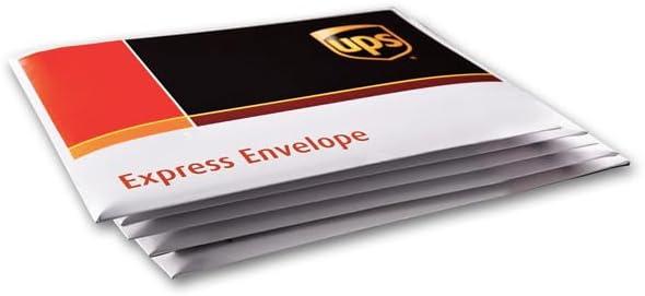 UPS Legal Envelope, 25 Envelopes Total 15" x 9.5", Ideal for Legal sized documents (Packaged by Renegade Dimensions)