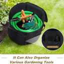 Garden Hose Holder storage bag, Hose pot protection bag, Storage bag for Garden tools, RV Hose Storage Bag, water hose holders bag for outside or inside, Storage bag for garage, warehouse