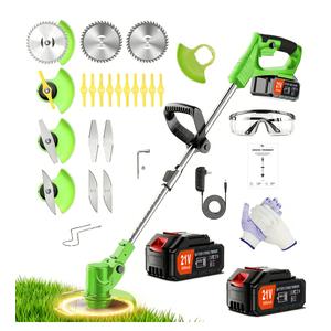 Cordless Weed Wacker-Electric Weed Wacker 3-in-1 Stringless Lightweight Weed Trimmer/Edger/Grass Cutter, All-in-One Tool for Yard Maintenance Must Haves,Yard Maintenance Must Haves