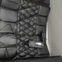 Massage Mat, Detachable Neck Massager, Full Body Vibration Heating, Massage Pad with 10 Vibrating Motors and 9 Speed Settings for Home Office Use, Gift for Men Women Parents Christmas,Black