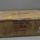 Christmas Decorations - 7.5 Ft Pre-Lit Twinkle Christmas Cypress Tree - Artificial Christmas Trees with 350 LED Lights - Xmas Holiday Decor for Indoor Home Party Living Room Office Decoration