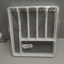 49-Piece Stainless Steel Silverware Set with Cutlery Organizer, Service for 8 with Steak Knives and Kitchen Utensils