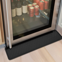 GMATCHUP Refrigerator Mat, Washing Machine Spill Liner, Drip Tray and Leak Catcher Mat, Fridge Mat Prevent Water Leakage and Floor Damage from Elecrical Equipment Heavy Duty 37.5'' x 8.5'' Grey