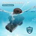 Parking Assist Rear View Backup Camera Compatible with 2013-2016 Ford Fusion Replace# ES7Z-19G490-A, ES7T19G490AA, DS7T19G490AA, DS7Z-19G490-A