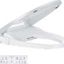 Bidet Toilet Seat Elongated, Electric, Warm Water