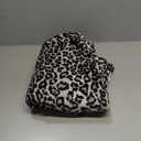 Super Soft Body Pillow, Snow Leopard/Grey Cheetah