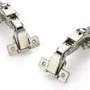 Ravinte 1 Pair 2 Pack Kitchen Cabinet Hinges, 165 Degree Kitchen Door Hinges Compatible with Lazy Susan Corner CupboardFull Overlay Face Frame Concealed Corner Cabinet Hardware