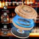 Electric Whiskey Smoker Kit with 6 Wood Chips, Portable Cocktail Smoker, Rechargeable Drink Infuser for Whiskey, Bourbon, Rum, Old Fashioned, Home Bar Accessories, Gift for Men, Dad, Whiskey Lovers