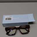 livho Oversized up to 99% Blue Light Blocking Glasses for Woman - Rectangle Fashion Glasses for Computer, Chic Preppy Frame