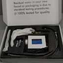 Touchless Bathroom Faucet, Commercial Hands-Free Automatic Sensor Faucet, AC/DC Powered Sink Faucet, Temperature Adjustment Valve, Black