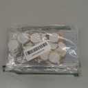 Yoption Initial H Wax Seal Stickers, 100 Pack Antique Gold Self Adhesive Letter Envelope Seal Stickers for Wedding Party Birthday Christmas (H)