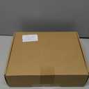 4-Piece Napkin Holder for Table with Salt and Pepper Shakers, Acacia Wood Base & Bird-shaped Weighted Arm, Includes 3 Glass Spice Jars and Sturdy Napkin Stand for Kitchen, Restaurant, Party, Dining