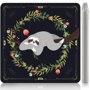 HUITLONG American Mahjong Mat 31.5"x31.5", 3mm Thick Non-Slip Rubber Mat
