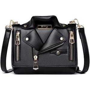 Sfly Women Satchel Chain Strap Shoulder Bag Leather Crossbody Handbags Ladies Evening Clutch Purse Unique Cute Jacket Bag