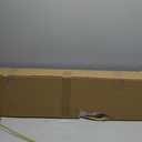 9.9FT Sliding Library Ladder Hardware, Retractable Library Rolling Ladder Hardware kit with Braking Casters, Adjustable Upright, Convenient Storage No Harm to Floors and Carpets, MAX Load 300lb