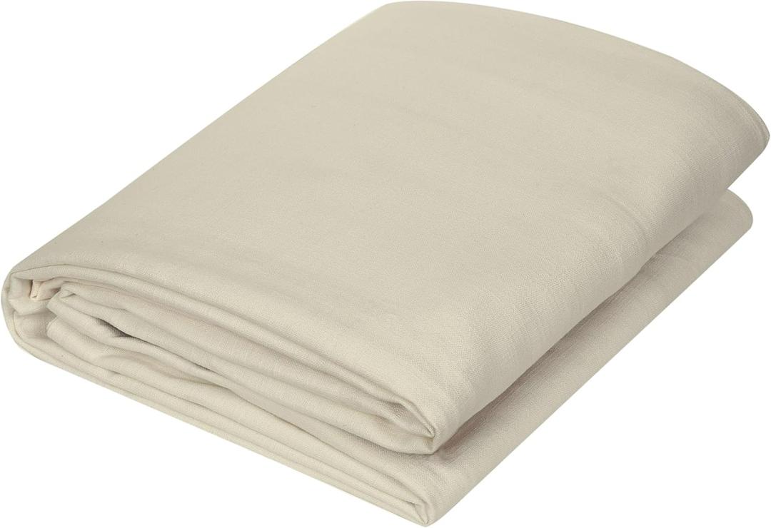 Urban Villa Cotton Thermal Blanket Plain Weave Twin 66x90 Ivory