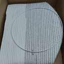 Yimi's Dream Woven Basket with Lid, Decorative Rope Storage Baskets for Organizing, medium Baskets for Baby, Kids, Toys, Blanket, Woven Baskets for Storage (White & Blacksuture, 12D x 13.5H inch)