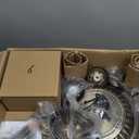 Hortsun Turkish Lamp Moroccan Floor Lamp Handmade Globe Living Floor Lighting Bohemia Standing Lighting for Decorative Home Designs(Floor,7 Globes Style)