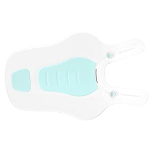 Clean Rinse Baby Bather, Wash Butt Spine Portable Ergonomic Semi Circular Sink Folding Multi Purpose Clean Rinse Bather for Girl for Bathroom (Mint Green)