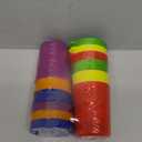 Toddler Sippy Cups - Set of 6 Spill Proof Drinking Cups for Toddlers, 5 Ounce Each - With Lids, Dishwasher Safe, BPA Free
