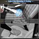 Car Cleaning Gun Detailing Dry Air Blow Gun, High Pressure Car Interior Cleaning Tool, Car Dryer Air Blower for Car Surfaces Quickly Blasts Dust, Works with Air Compressor