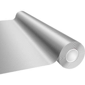 Mylar Film Roll 4FT x 60FT,6 Mil Silver Diamond Film Foil Roll, Heavy-Duty Reflective Film for Grow Room, Greenhouses, Grow Tent Systems