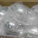 Haull 8 Pcs Large Disco Ball Set Silver Mirror Disco Reflective Ball with Hanging Ring Party Ornament Decoration for Stage Club Ballroom Dance Hall Wedding Prom Props(8'', 6'')