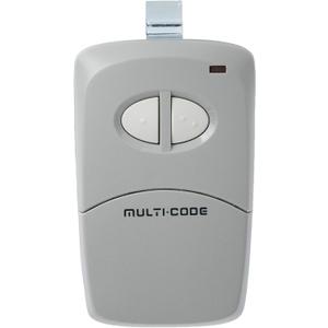Linear MCS412001 Multi-Code 2-Channel Visor Transmitter, Original Version, Soft Gray