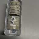 L'UGX 60PCS Sanding Discs for Electric Foot Callus Remover  30PCS 100 Grit & 30PCS 180 Grit, 1.8" Diameter Replacement Sandpaper Pads for Pedicure Tools, Foot Care Accessories