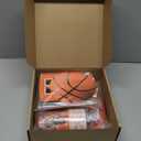 Basketball Party Supplies, Basketball Sports Theme Birthday Party Supplies Tableware Set,Include Basketball Plates and Napkins,Cups,Banner,Tablecloth for Basketball Birthday Decorations (Set C)